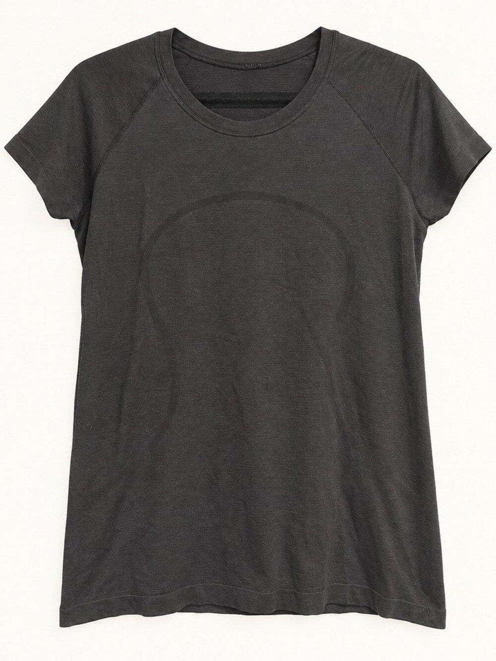 Lululemon Black Short Sleeve Athletic Top Size 12